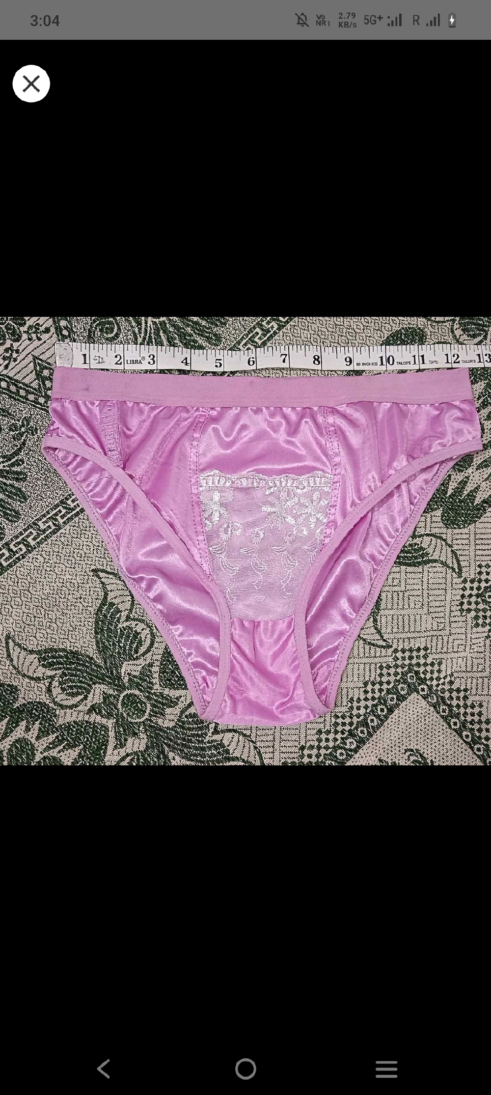 36B embroidery panty 🩷Nutex sangini small demage exllant condition