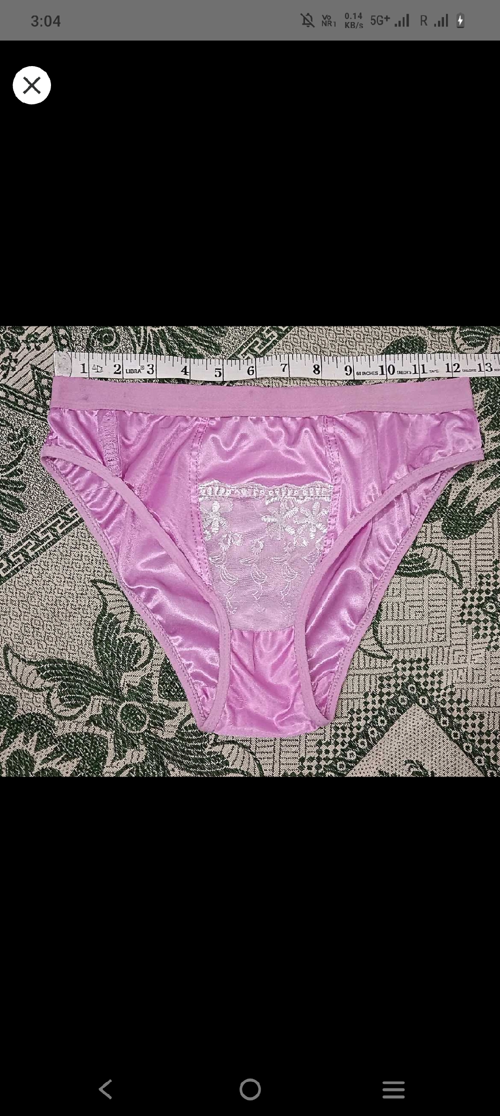 36B embroidery panty 🩷Nutex sangini small demage exllant condition