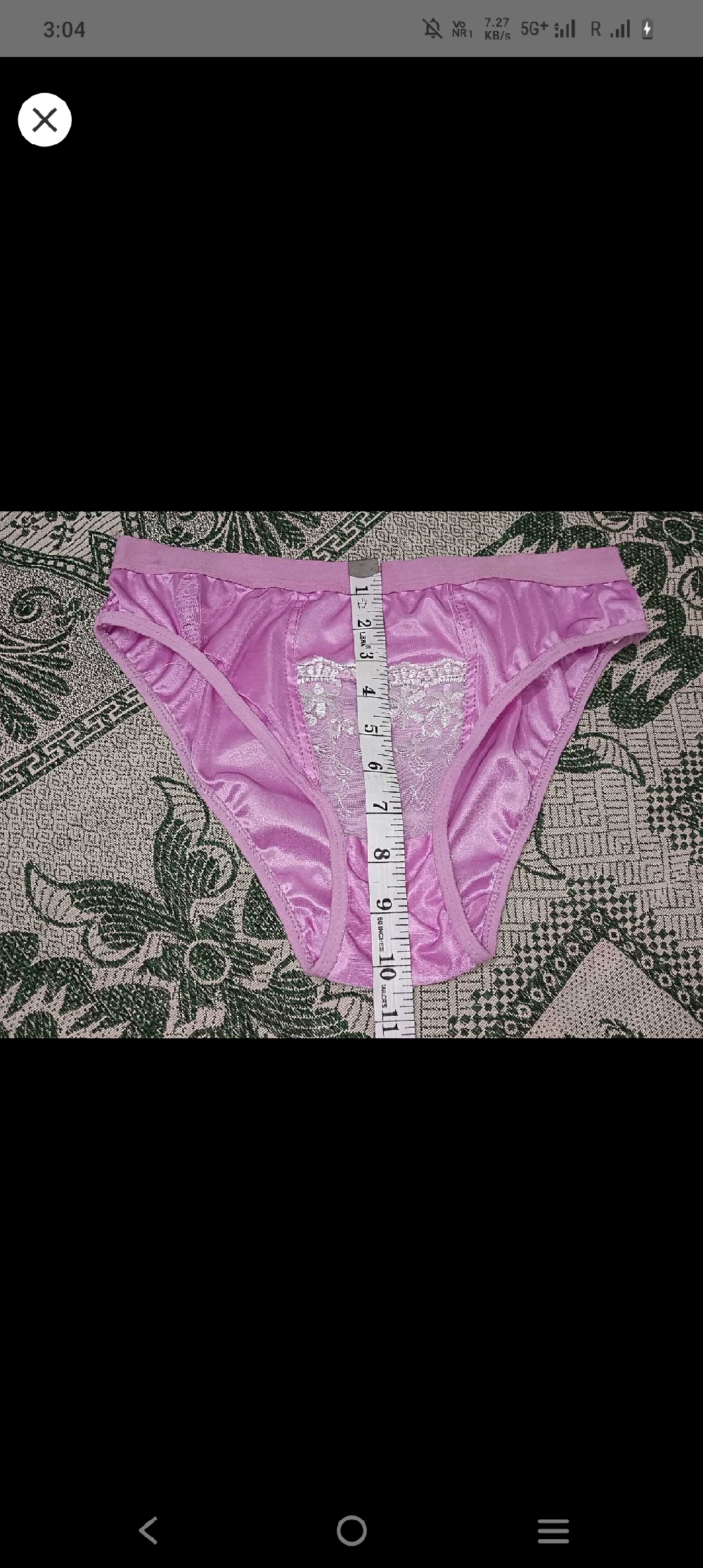 36B embroidery panty 🩷Nutex sangini small demage exllant condition