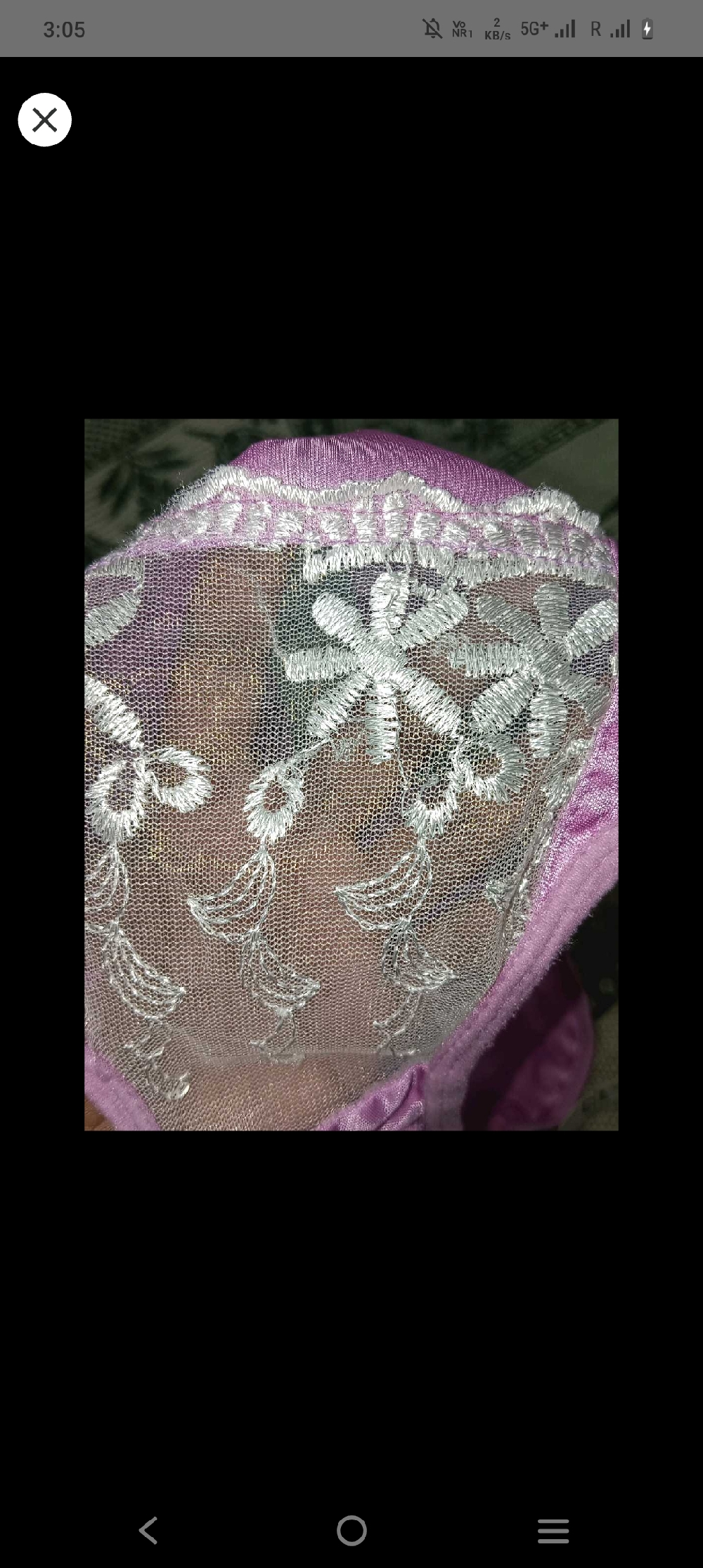 36B embroidery panty 🩷Nutex sangini small demage exllant condition