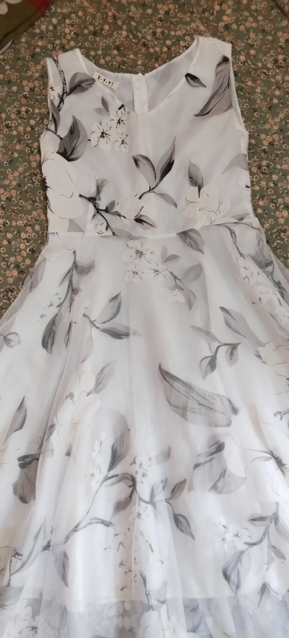 Floral flower print dress for women.material quality is excellent with