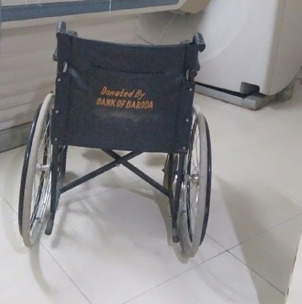 Wheelchair black colour