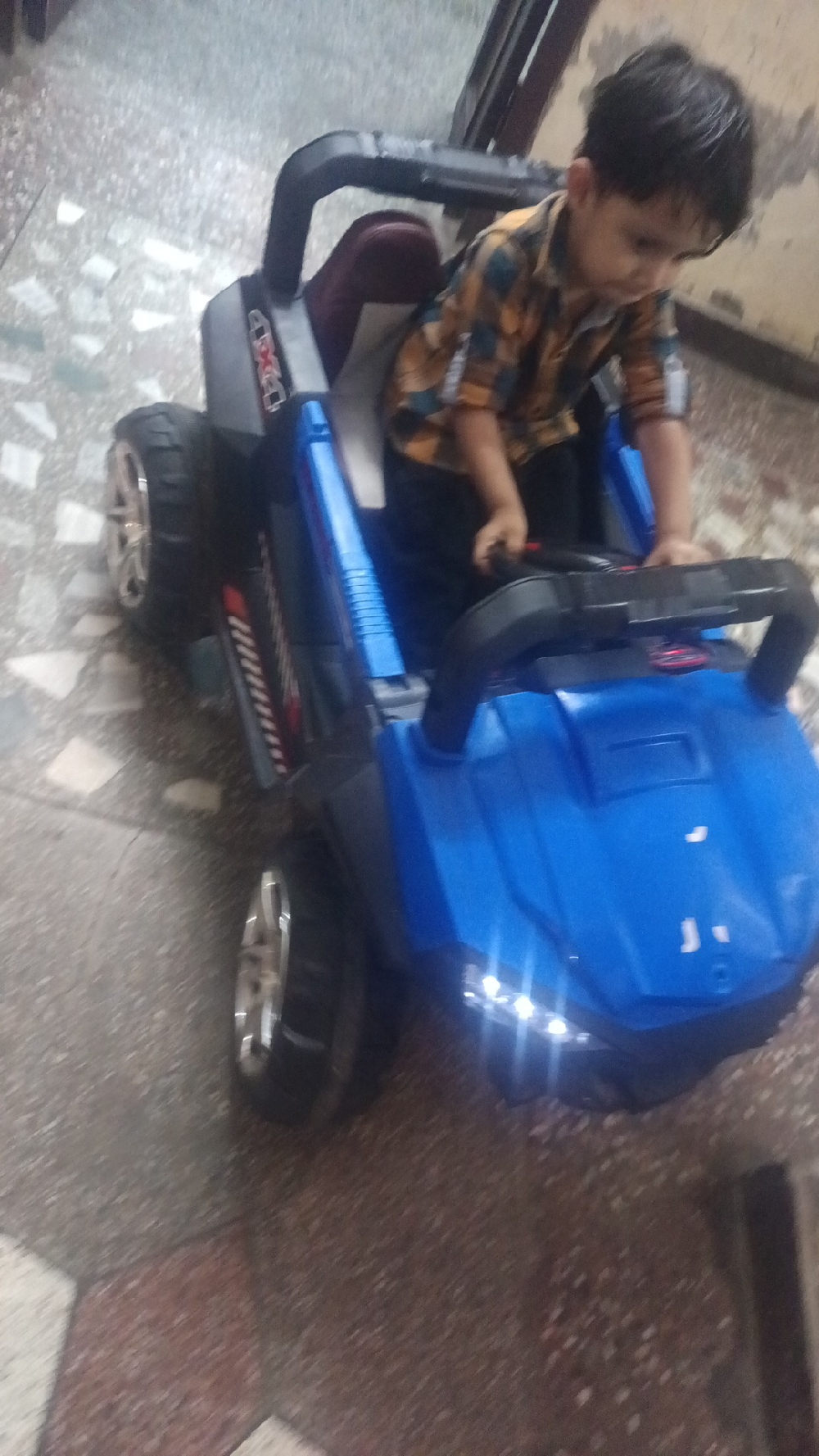 Baby monster toy car