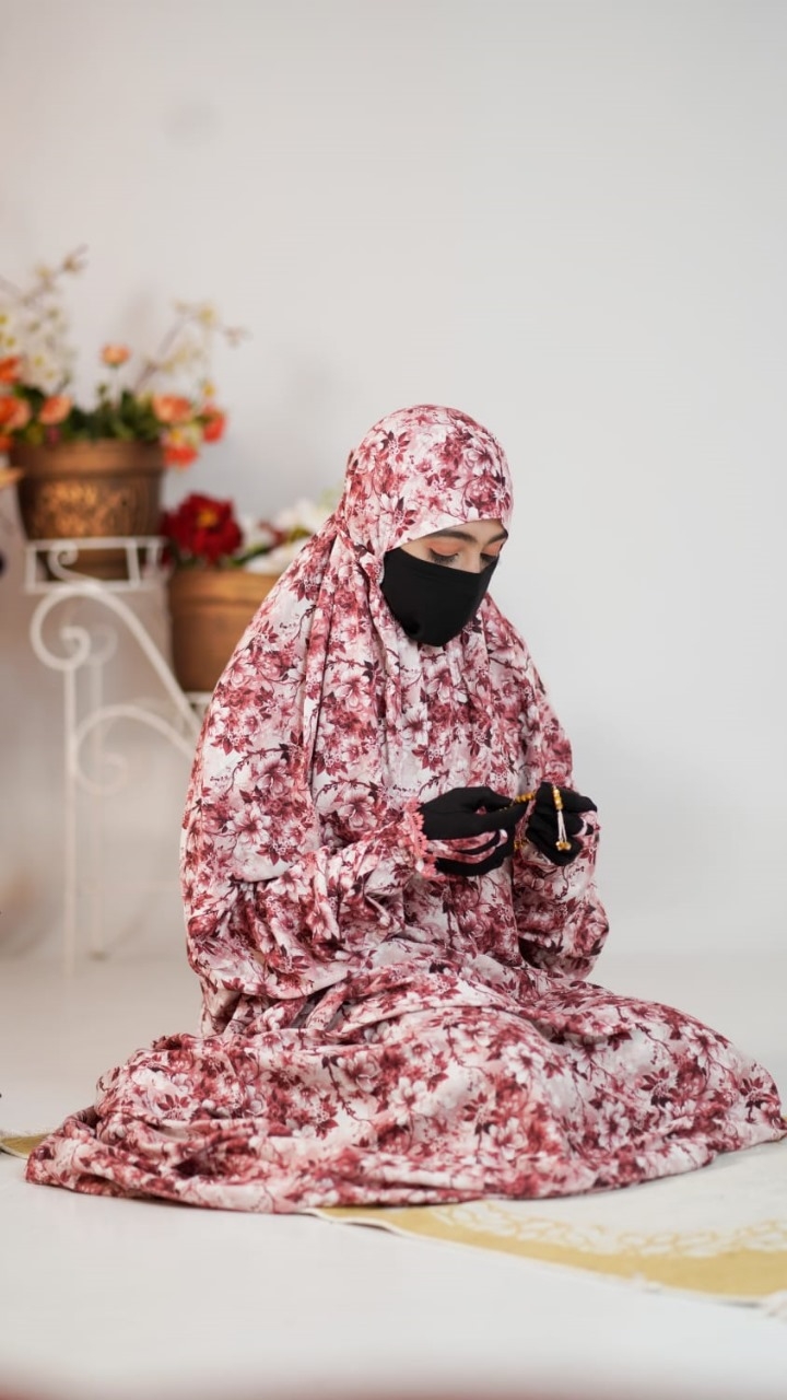 Salah long khimar -সম্পূর্ণ পর্দার নিশ্চয়তা: মাথা থেকে পা পর্যন্ত