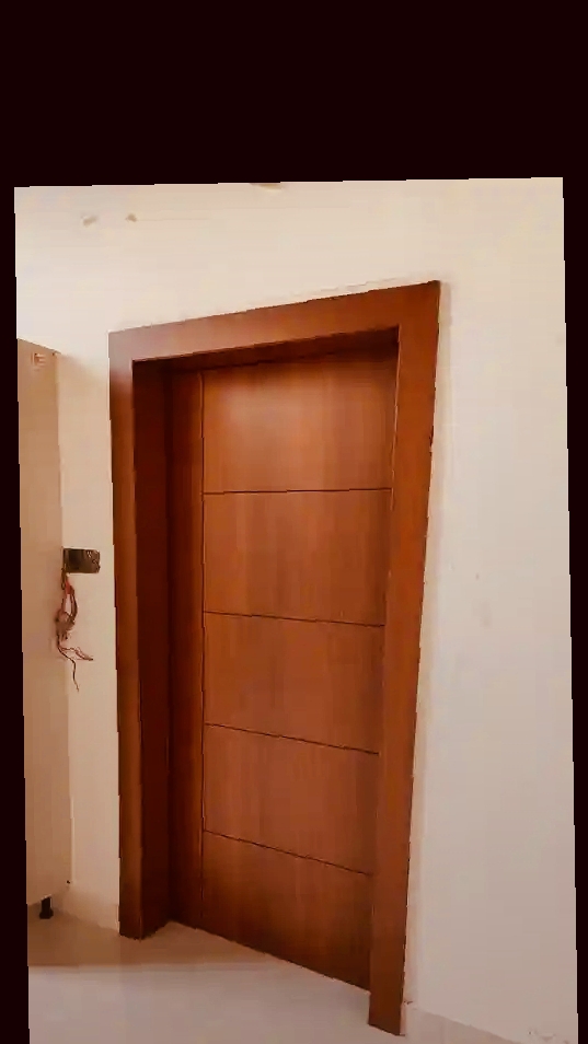 We produce different kinds of wooden doors using high density
