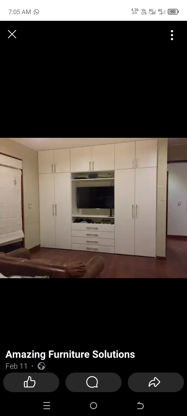 We specialize in making of different kinds of modern wardrobes