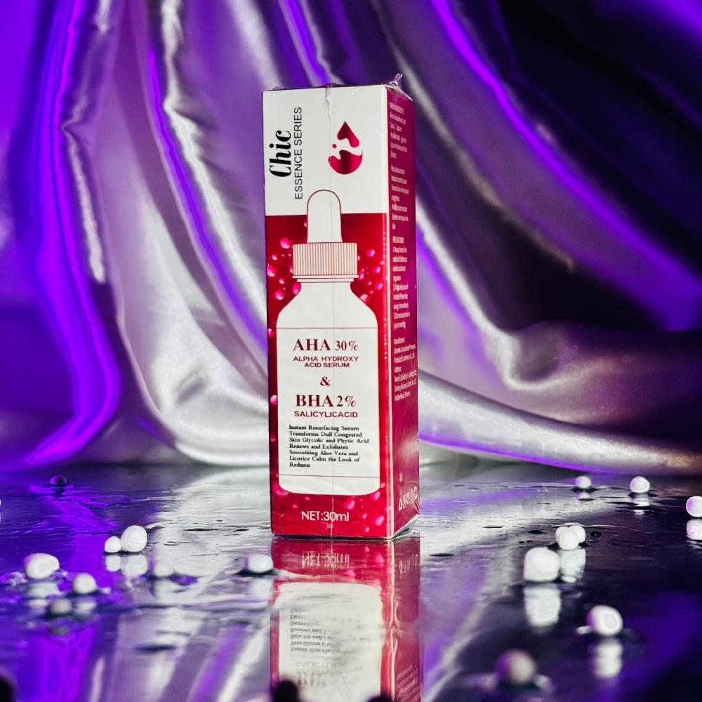 CHIC AHA BHA SERUM (30ML) MADE IN CHINA 🇨🇳 🥀