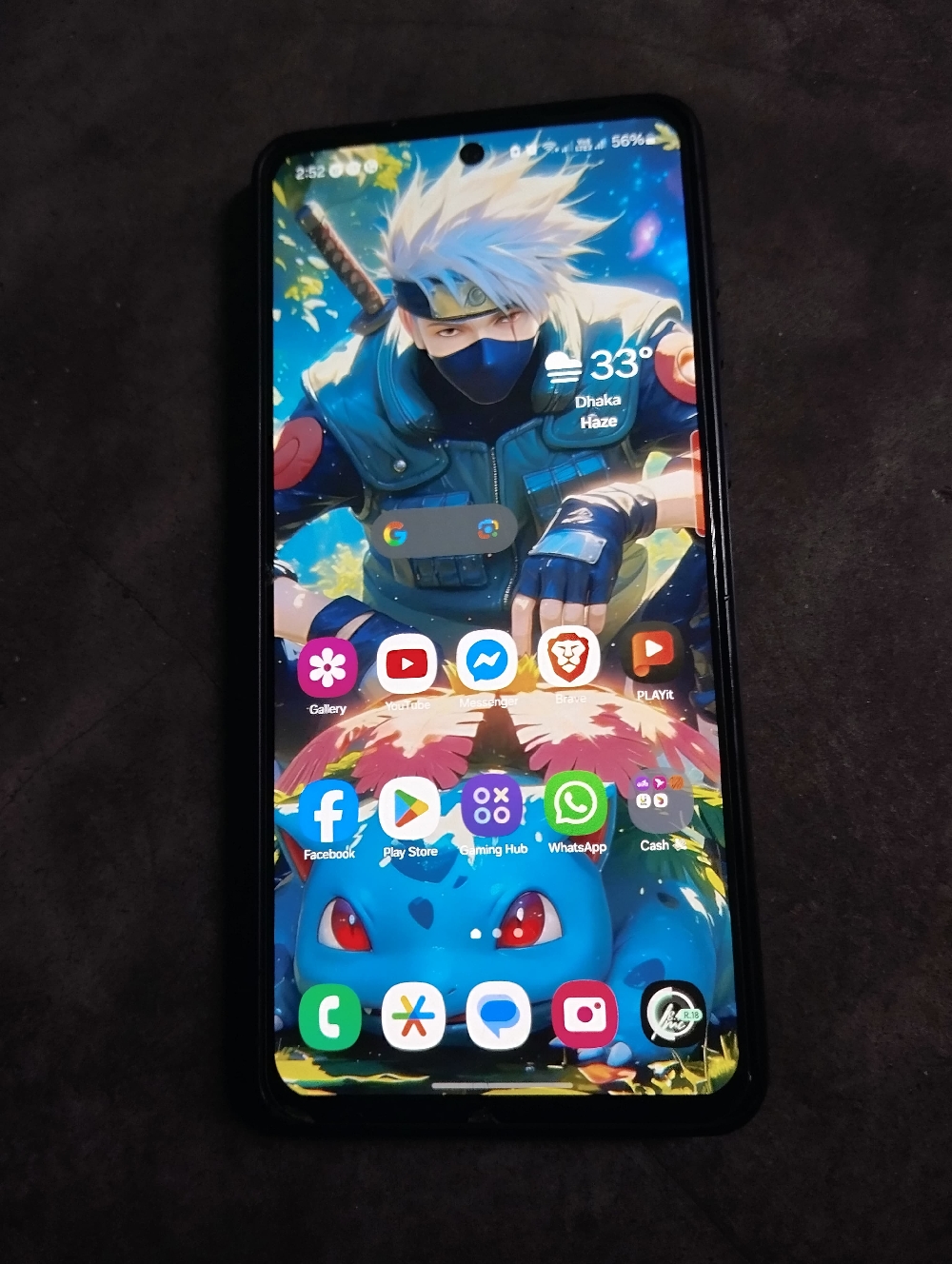 Samsung Galaxy A73 5G--- (box nai).. kono somosha oo nai