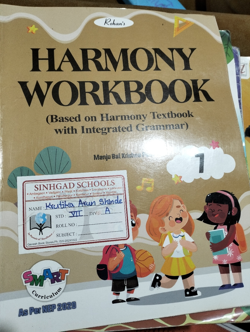 Harmony Workbook English