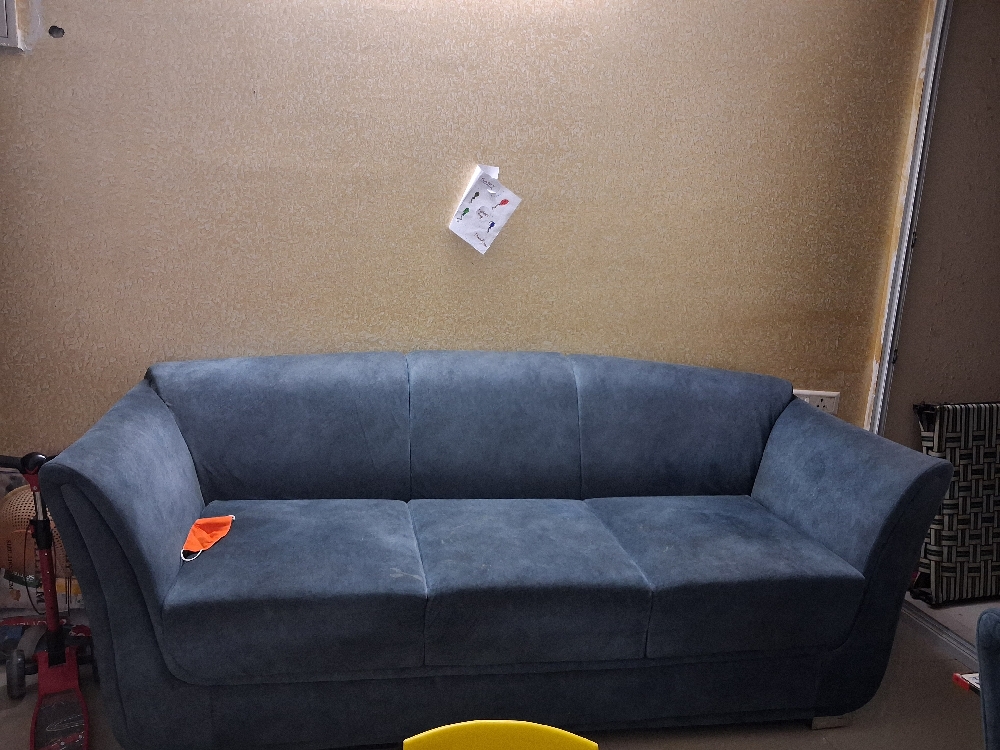 7 seater sofa set with center marble table