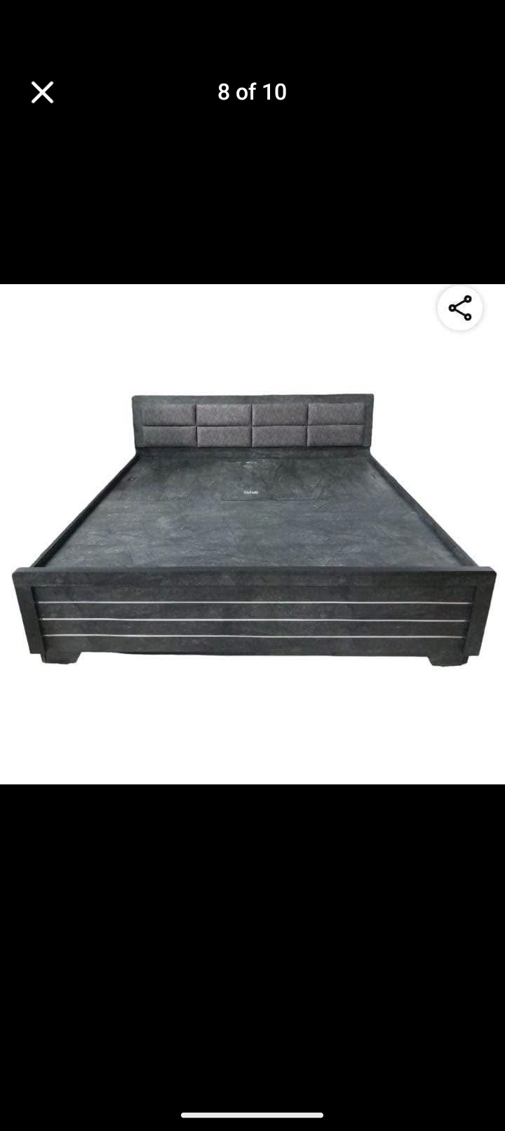 6 by 6 bed hydrolic