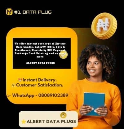 We offer instant recharge of Airtime, Data bundle, CableTV (DStv,