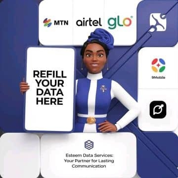 We offer instant recharge of Airtime, Data bundle, CableTV (DStv,