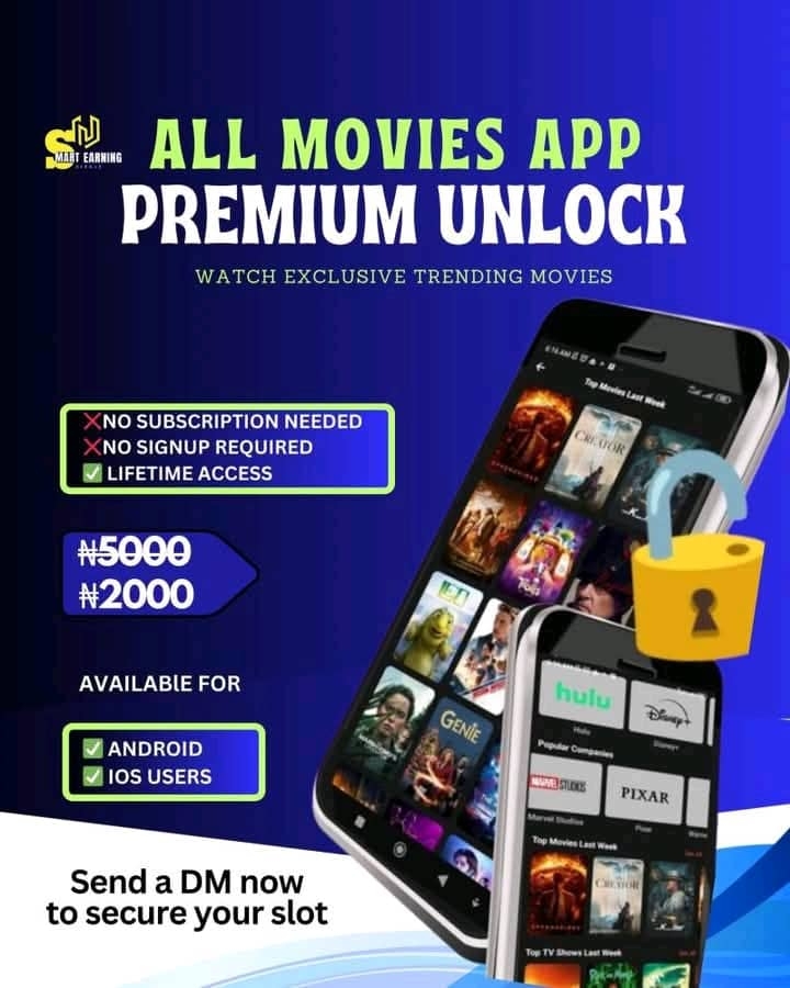 Unlock the ALL MOVIE APP! Watch your favorite movies Hassle-free,