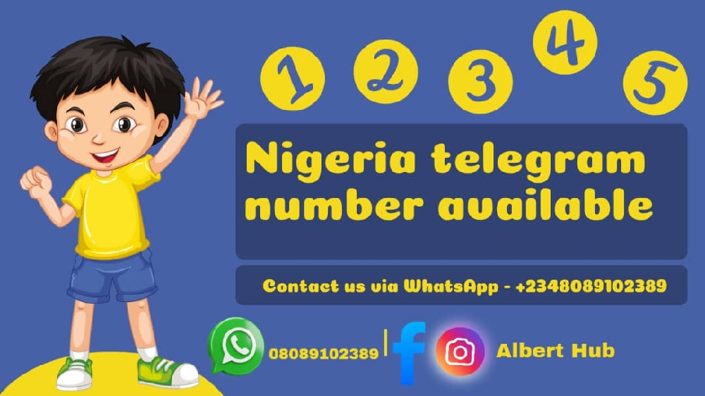 Nigeria Telegram number is available contact us via WhatsApp -