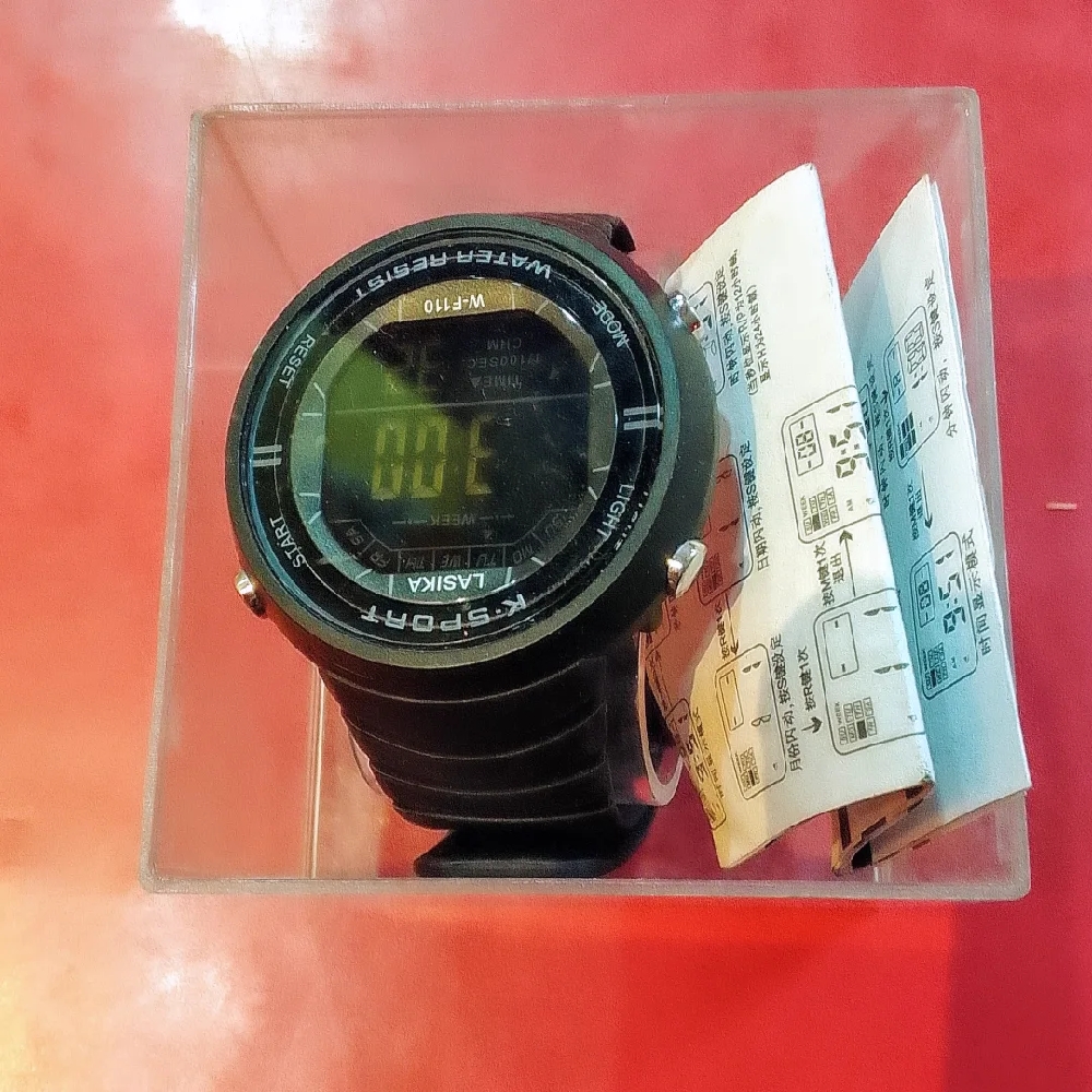 Watch name : LASIKA Digital watch. Colour : black Quality