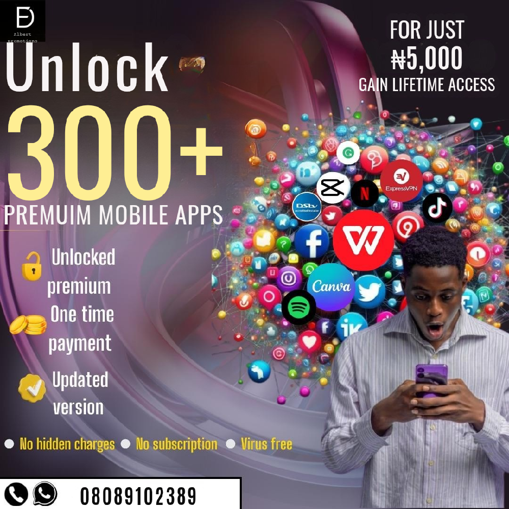 💥 Why Pay for Subscriptions? Get 300+ Premium Apps for
