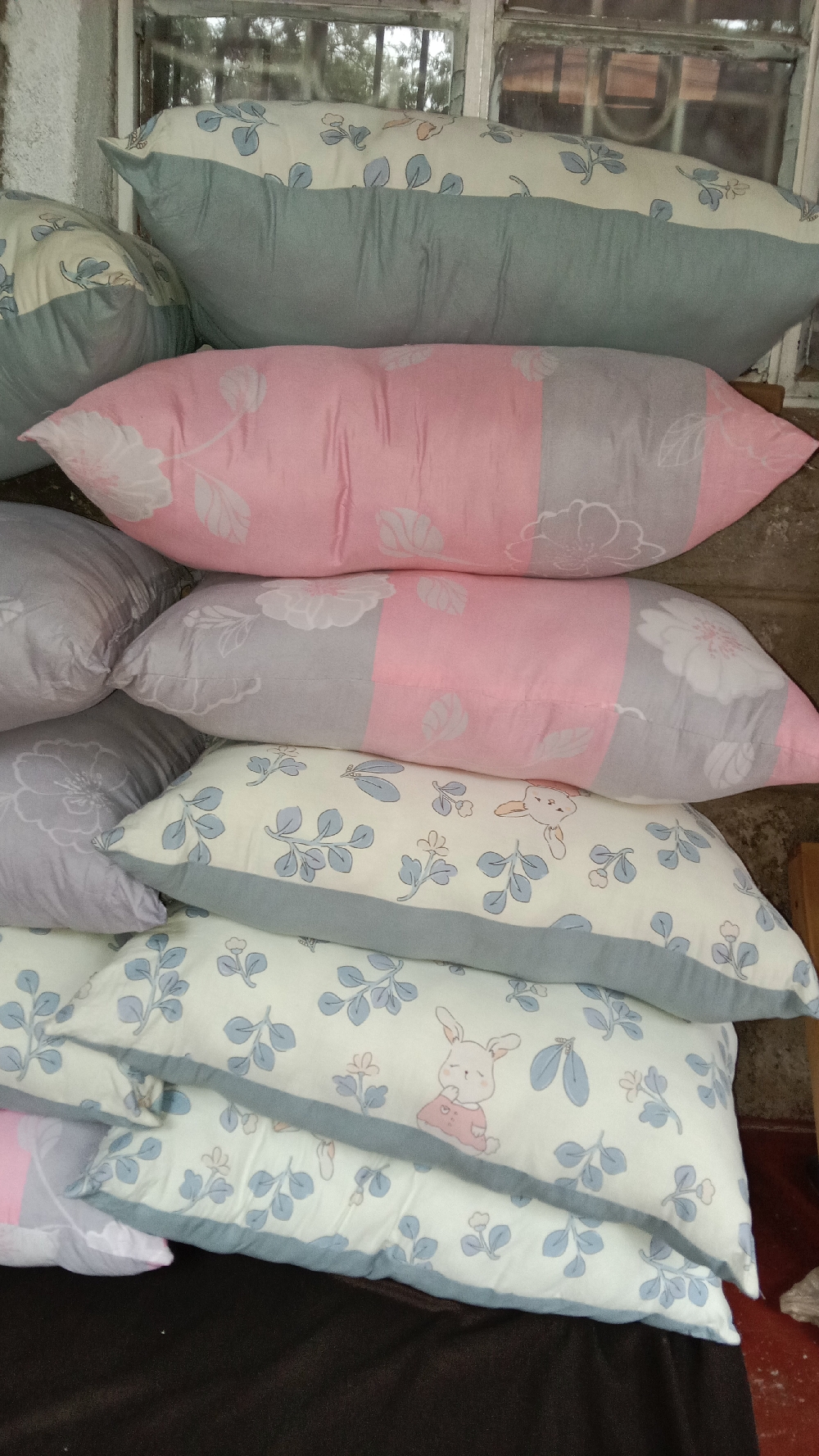Fiber pillows