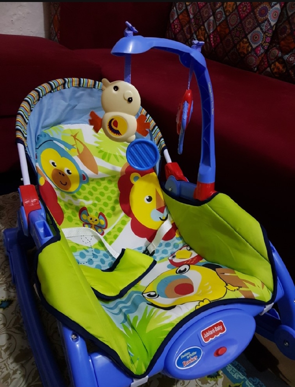 Brand new baby bouncer + easy chair. Perfect size seat.