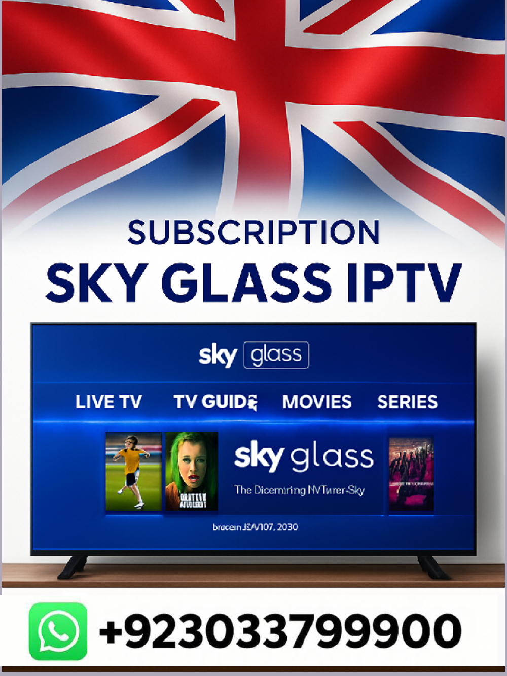 SKY Glass IPTV Subscription UK Best IPTV 2025