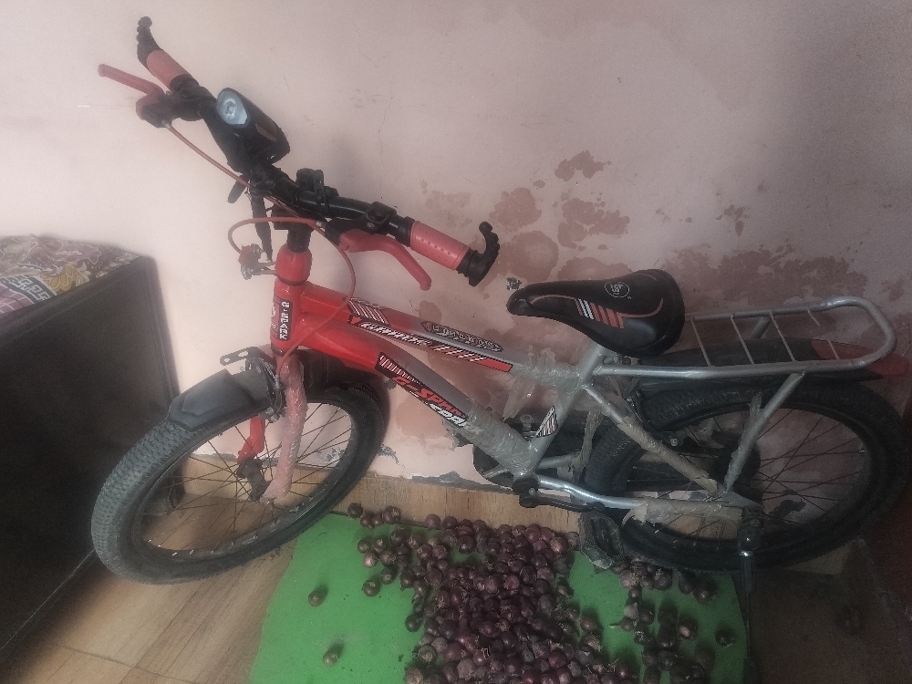 New cycle child cycle 8year new one purchase on birthday