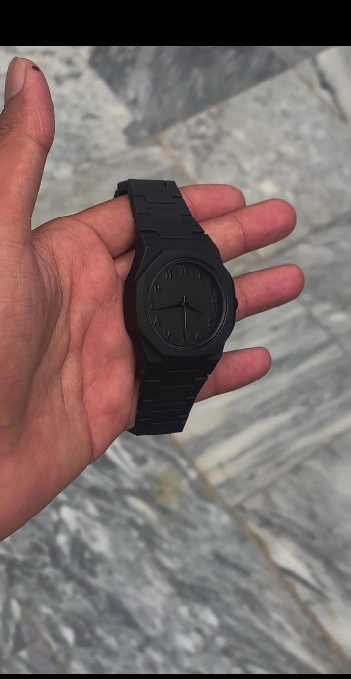 Black Aura Watch For Male & Female