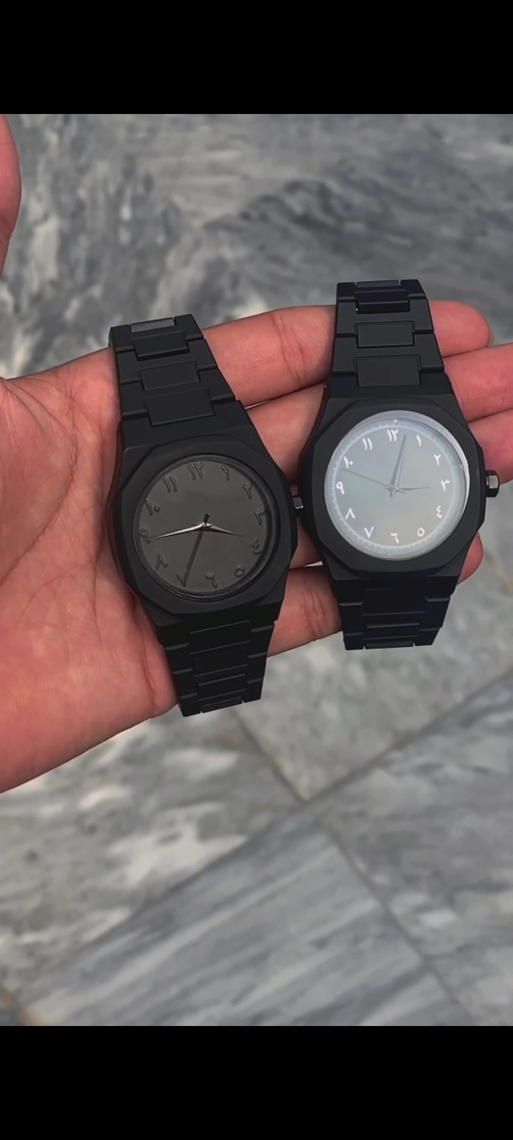 Black Aura Watch For Male & Female