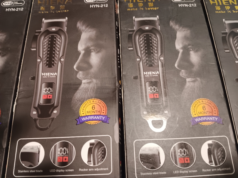 SMALL SIZE HEINA PROFESSIONAL PORTABLE RECHARGEABLE CORDLESS HAIR CLIPPERS (EACH)