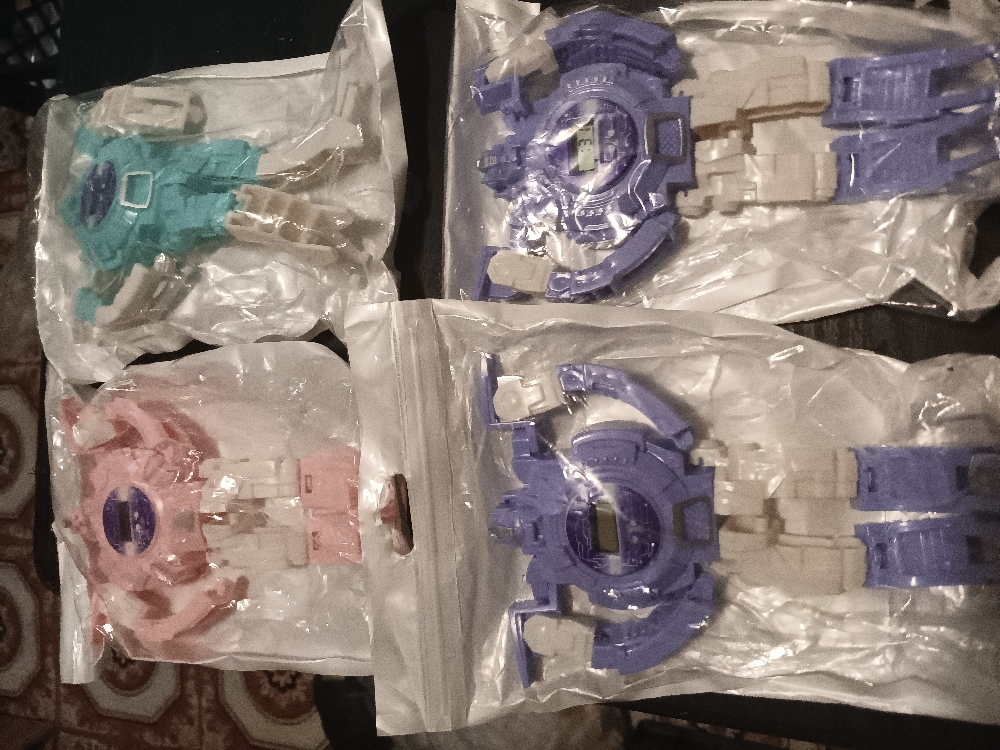 KIDS DIGITAL ROBOT TOY TRANSFORMER WATCHES COMES IN DIFFERENT COLORS