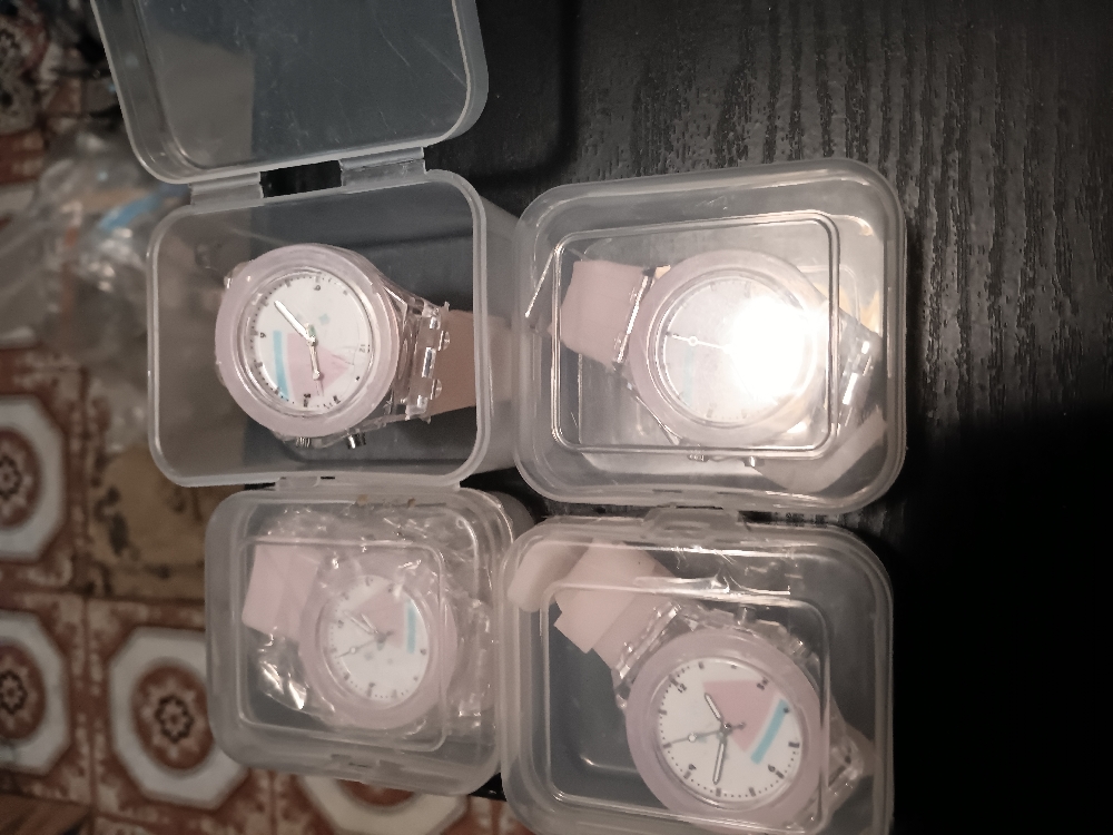 PINK GLOW IN THE DARK PRINCESS STYLE WATCHES FOR GIRLS