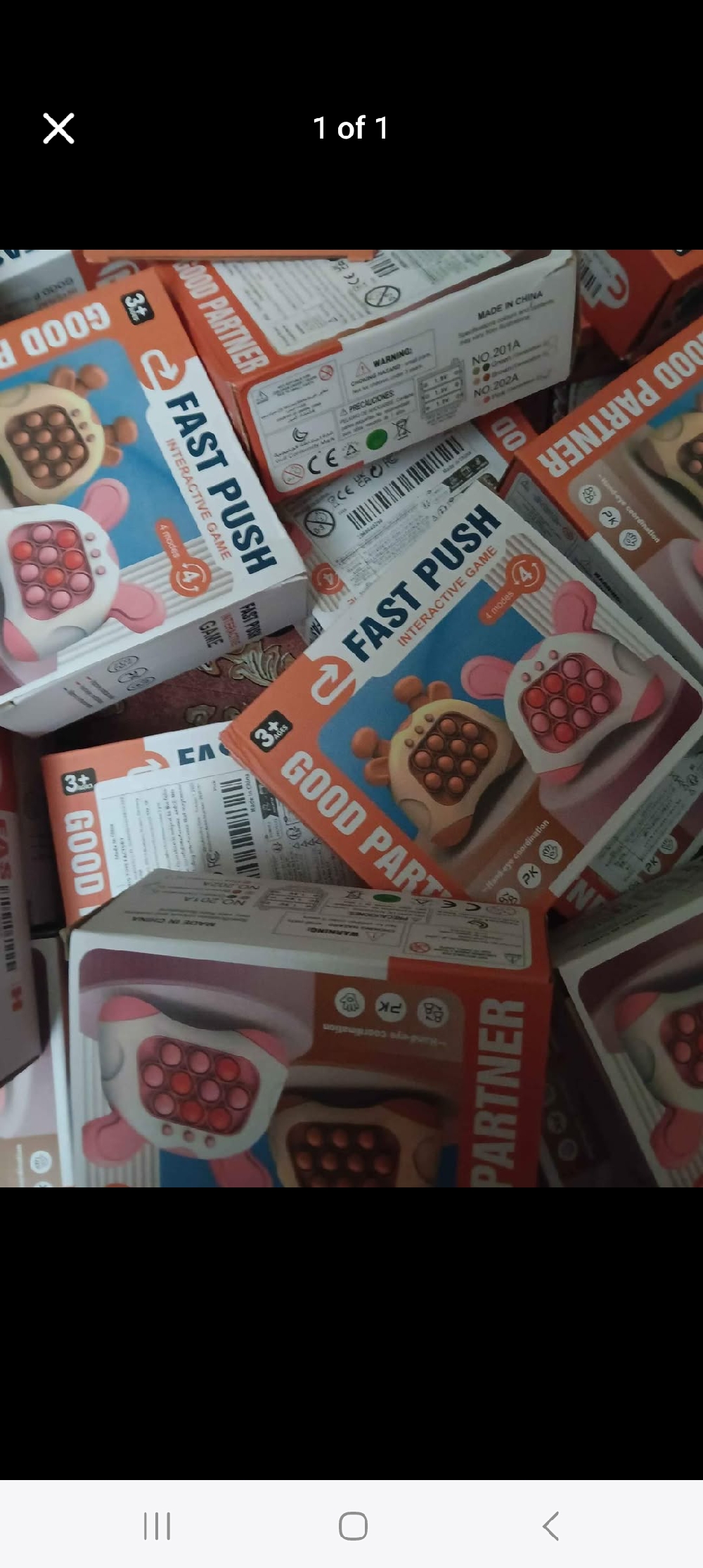 FAST PUSH INTERACTIVE POP GAMES NON RECHARGEABLE KIDS GAMES AVAILABLE
