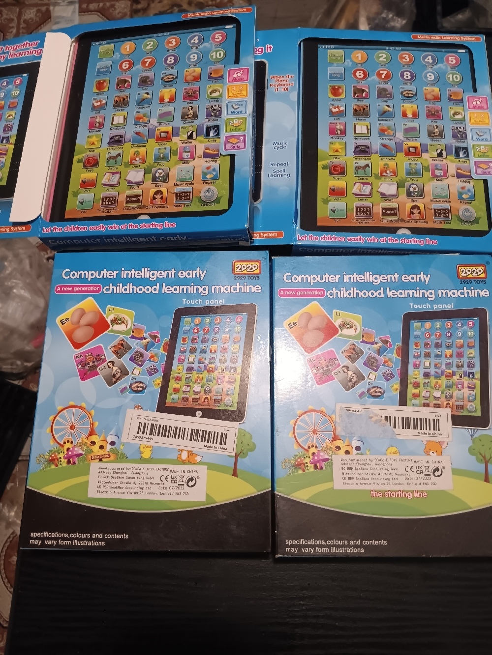 CHILDHOOD EARLY LEARNING TABLET MACHINE GREAT FOR EARLY CHILDHOOD LEARNING
