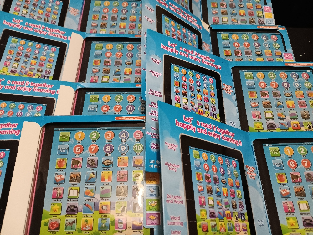 CHILDHOOD EARLY LEARNING TABLET MACHINE GREAT FOR EARLY CHILDHOOD LEARNING