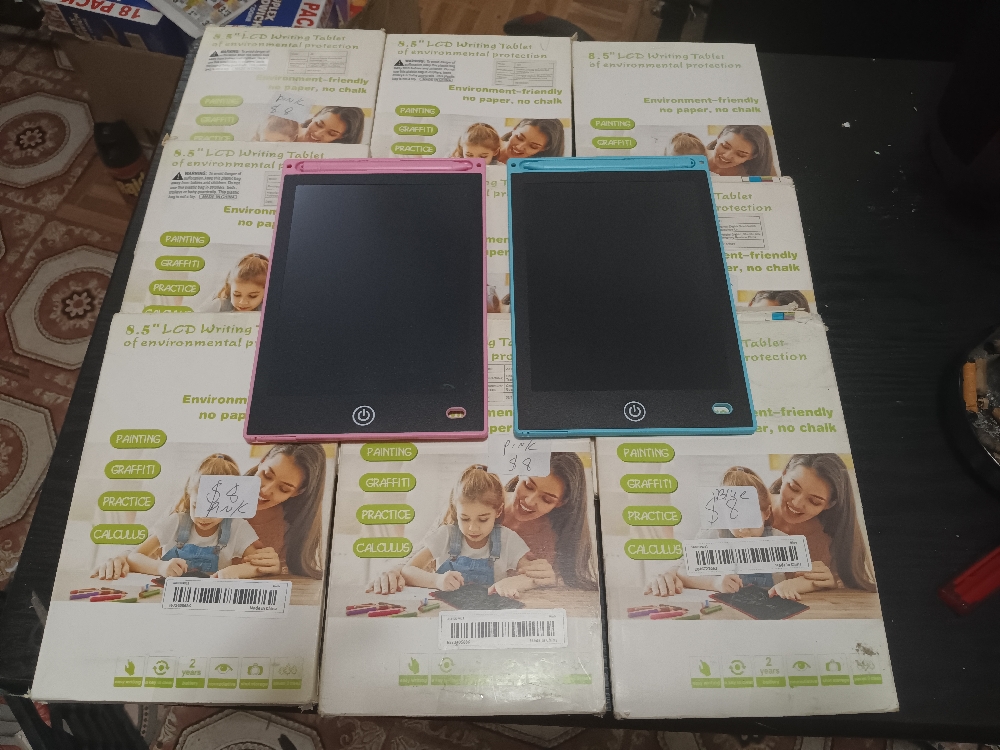LCD WRITING EARLY LEARNING TABLETS MACHINE FOR KIDS COMES WITH