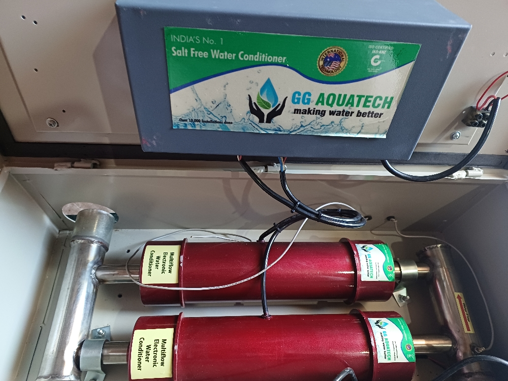 Salt free water conditioner RO