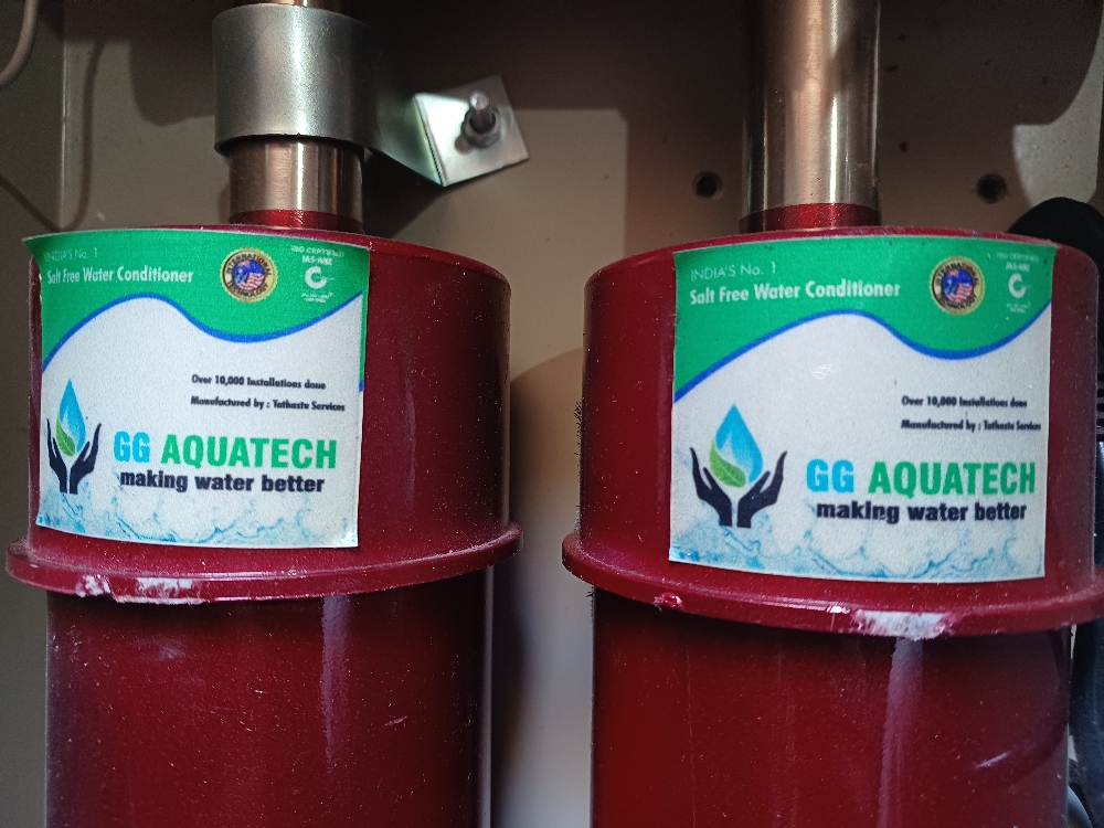 Salt free water conditioner RO