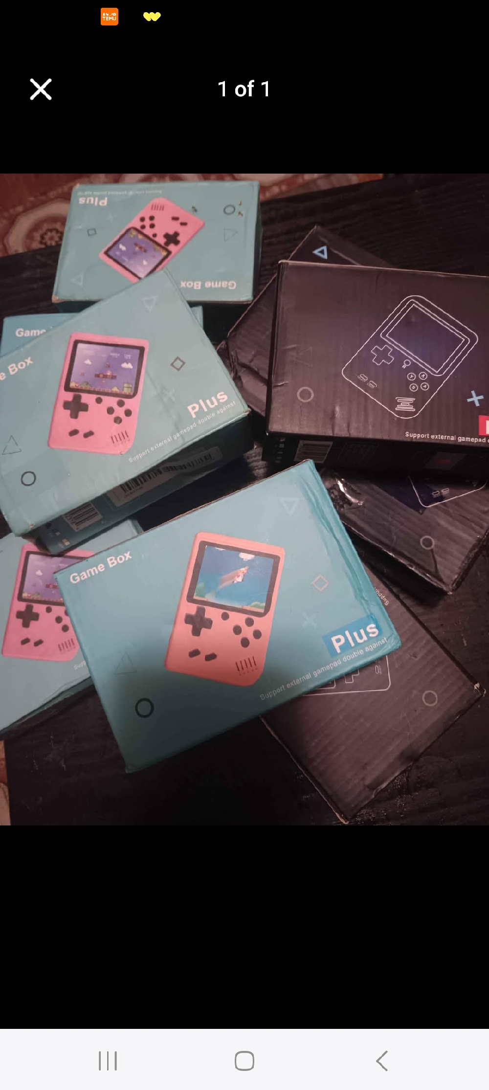 GAME BOX PLUS CLASSIC RETRO HANDHELD INCLUDE OVER 620 CLASSIC