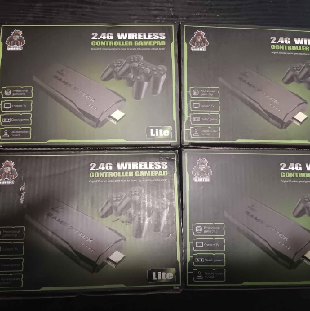RETRO CLASSIC GAMESTICK LITE 2.4G COMES WITH 2 WIRELESS BLUETOOTH