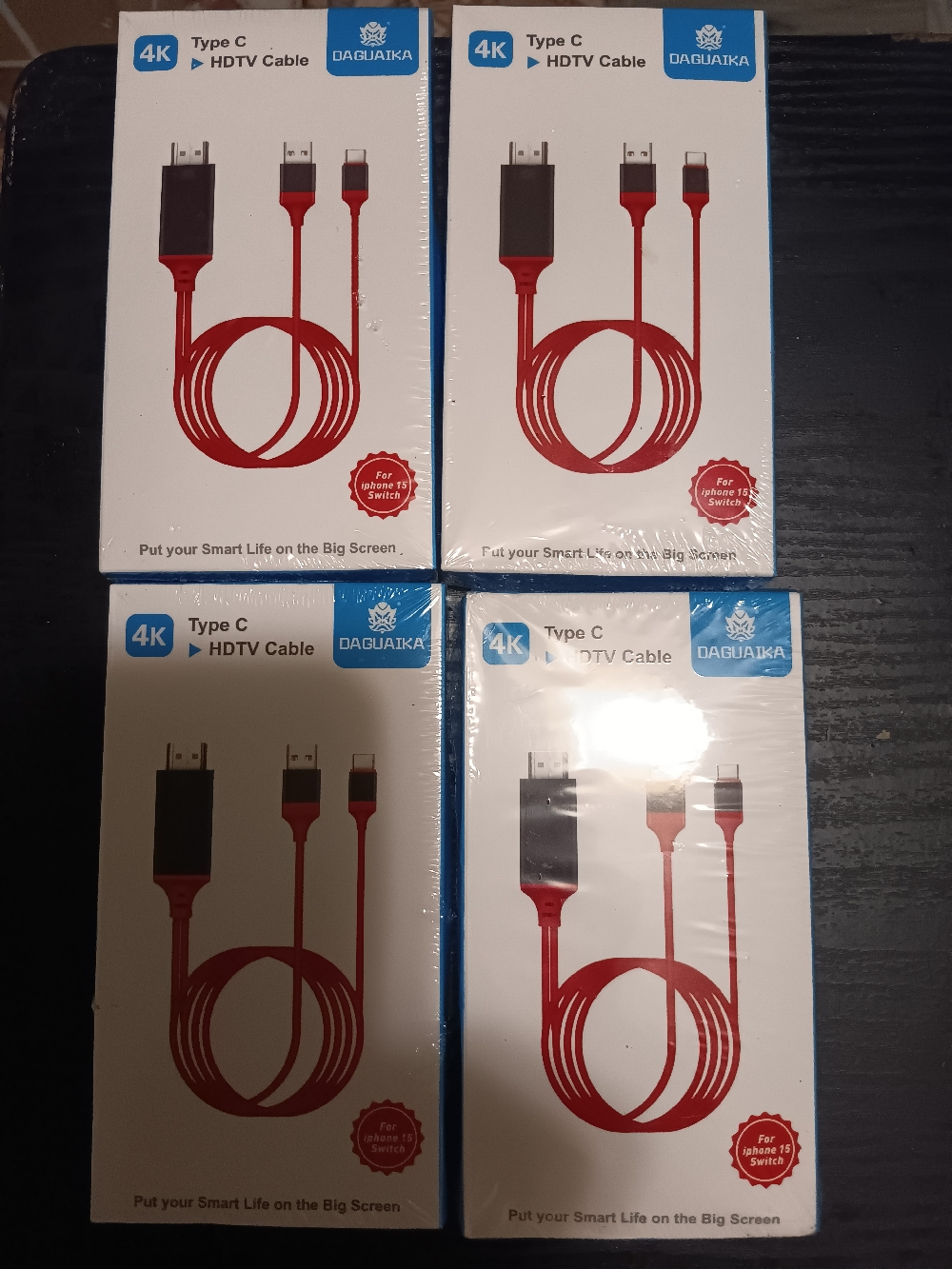 DAGUAIKA 4K HDTV ULTRA HIGH SPEED TYPE C HDMI CABLE