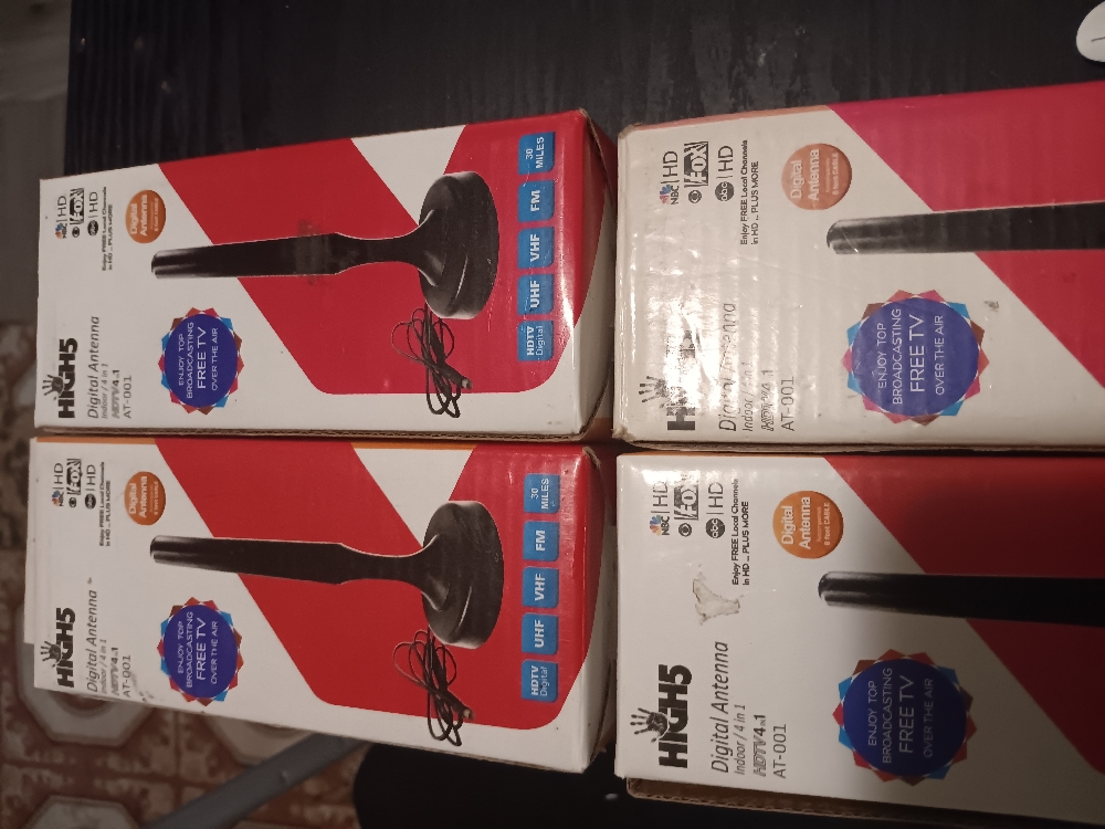 HIGH 5 MINI TV ANTENNA GOOD FOR STREAMING LIVE DIGITAL