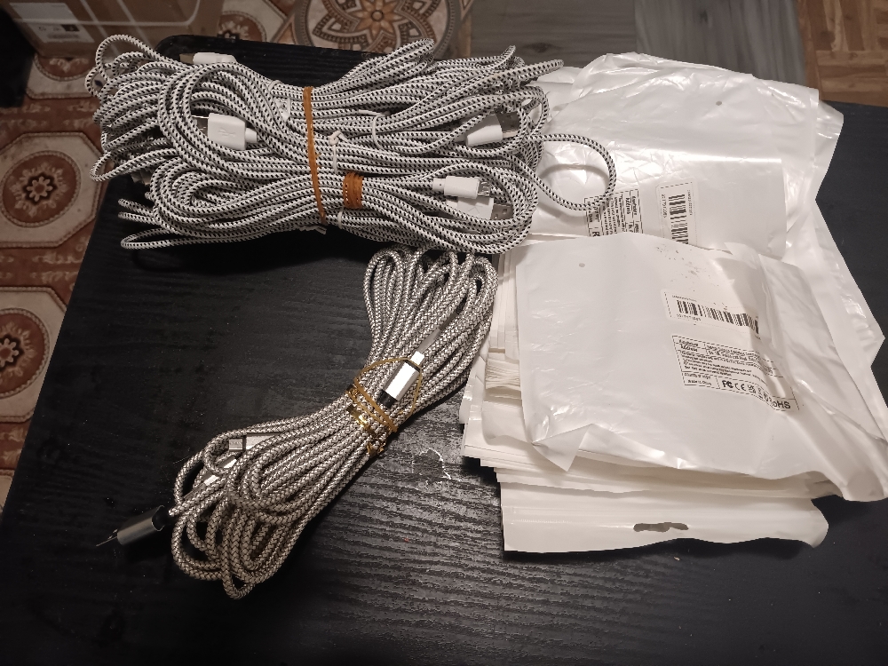 10FT MICRO USB 20W FAST SPEED LONG CHARGING CABLES (EACH)