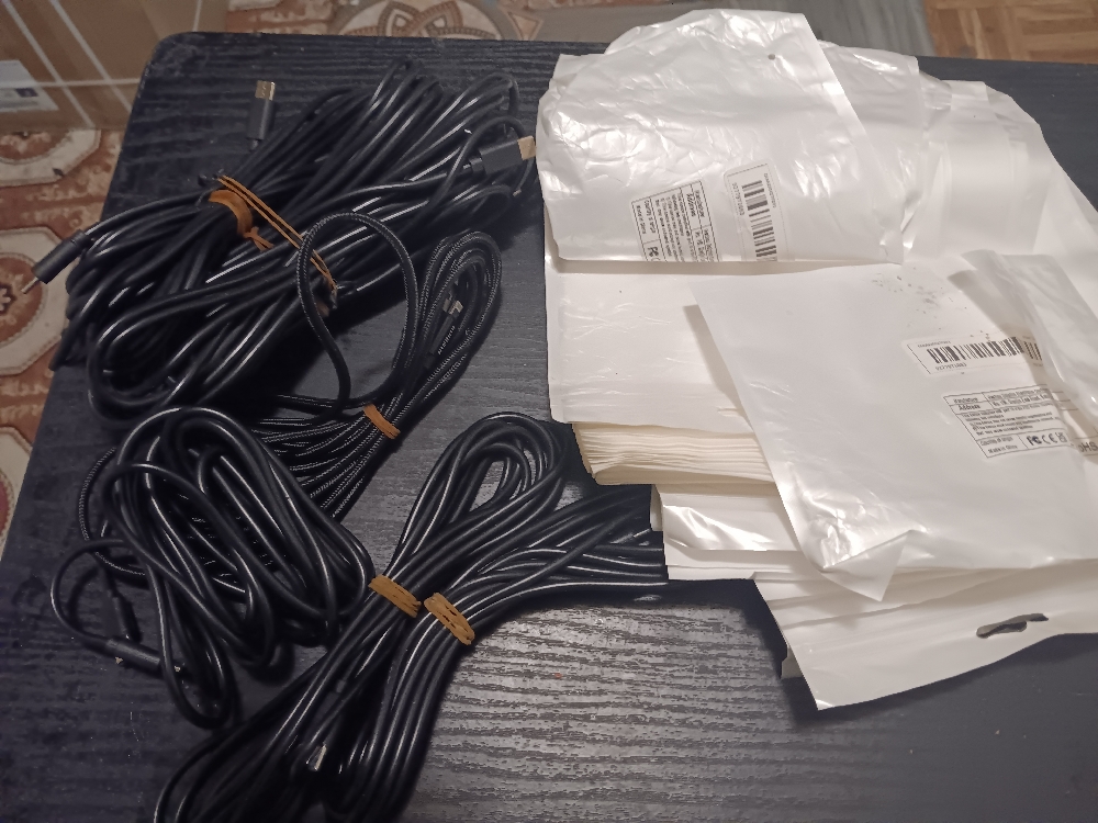 10FT DOUBLE HEADED TYPE C 20W FAST SPEED CHARGING CABLES