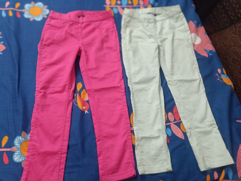 4pants, 1redtop and 1blue coat style sherwani dress