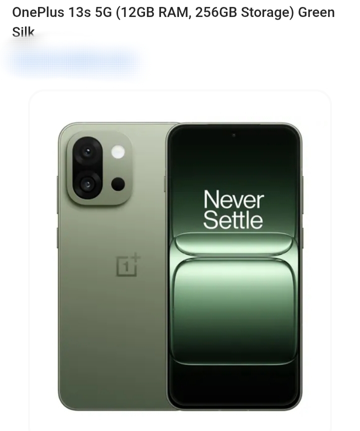 One plus 13S seal pack mobile