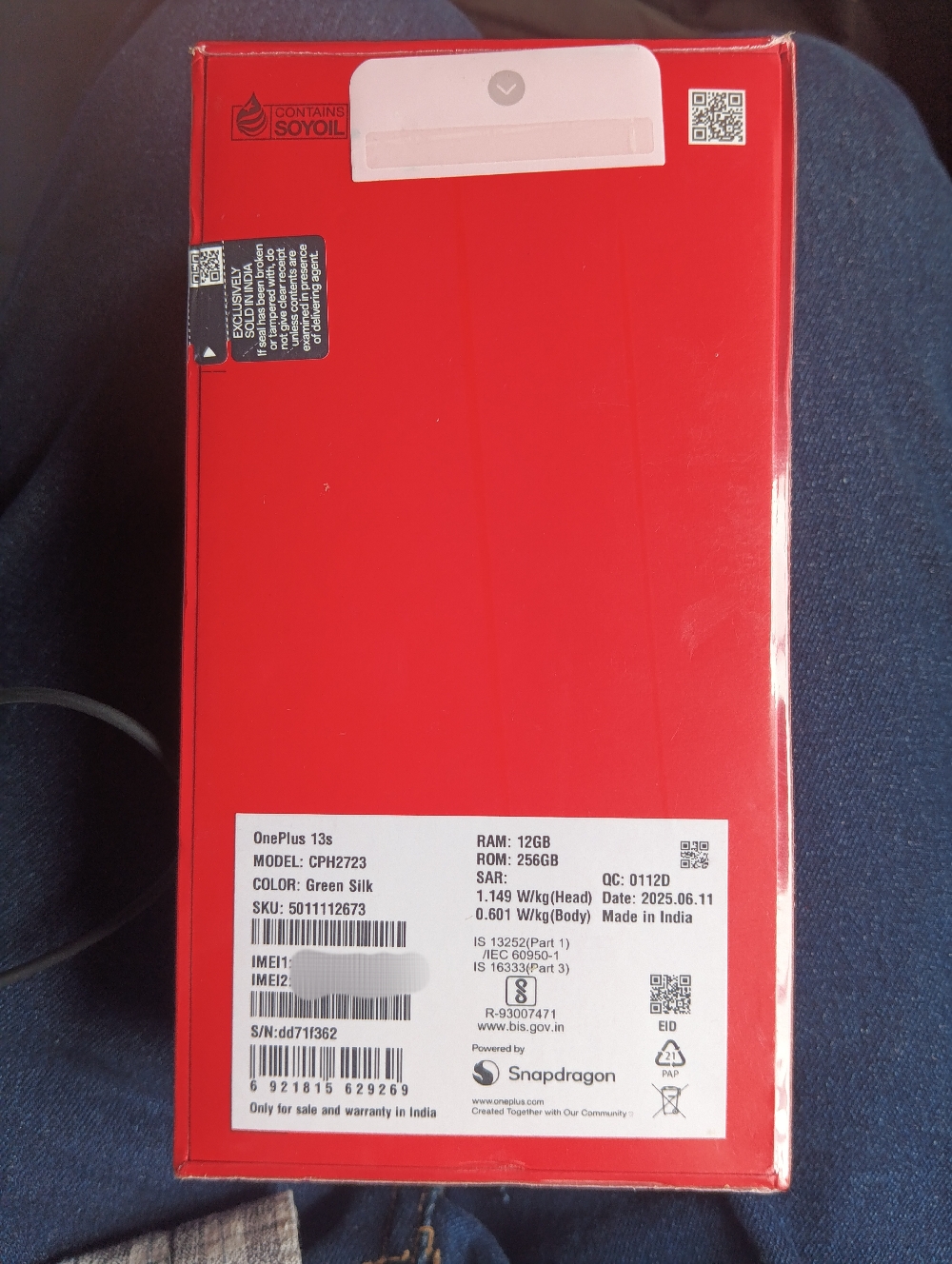 One plus 13S seal pack mobile