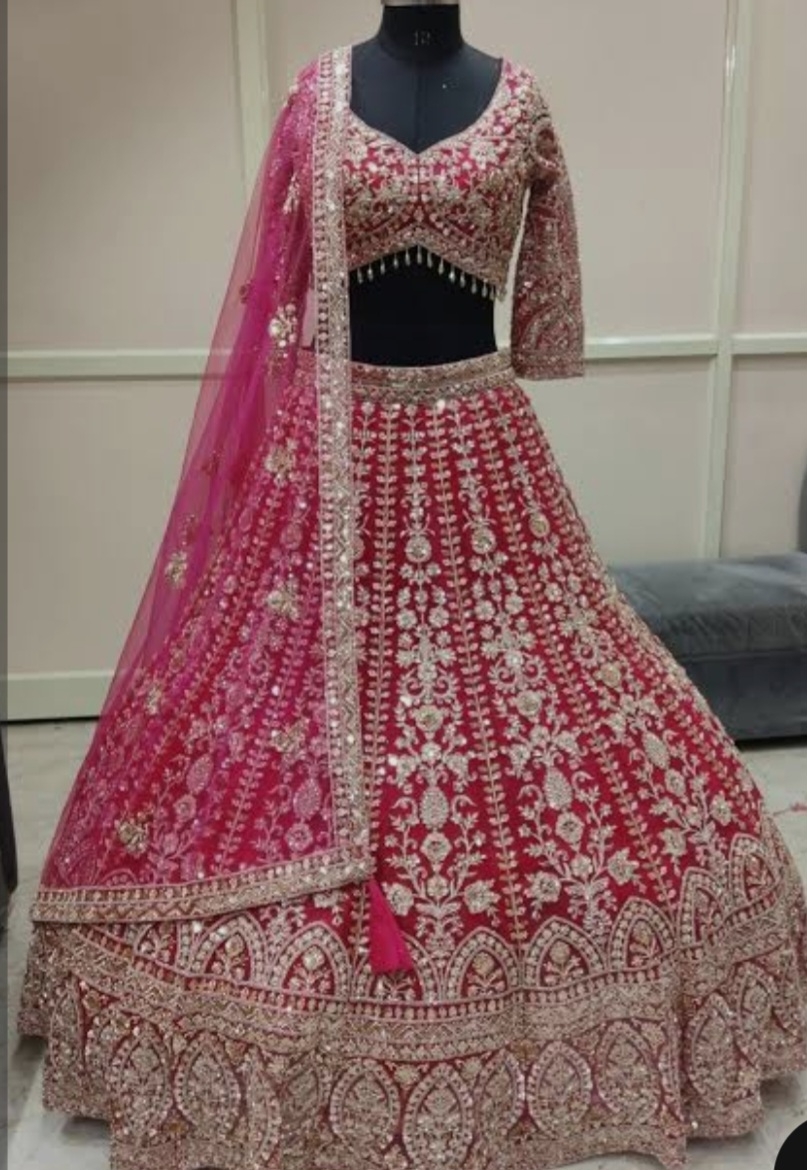 Lehenga gaun sharare