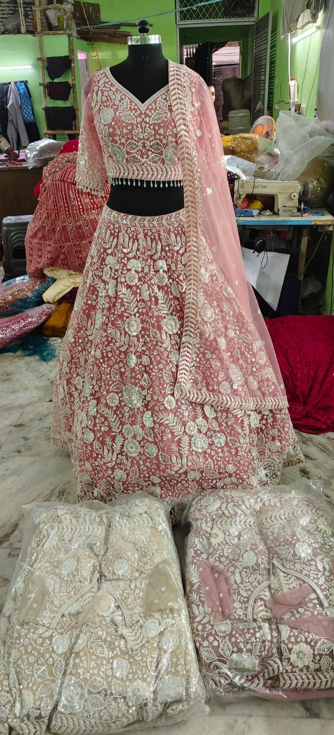 Lehenga gaun sharare