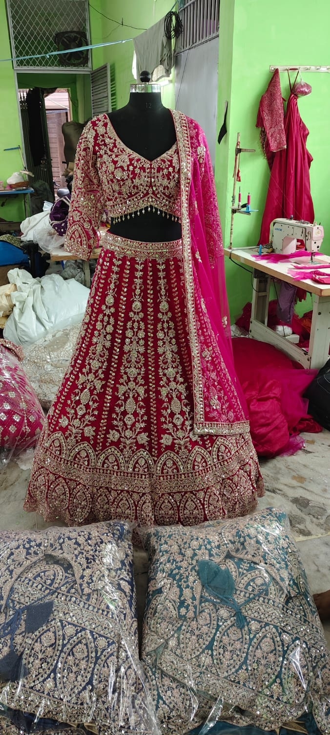 Lehenga gaun sharare
