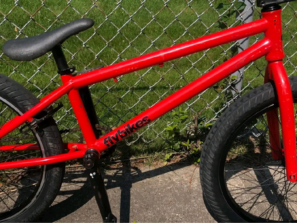 Very nice fast bike Made by Fly bikes Brakes removed