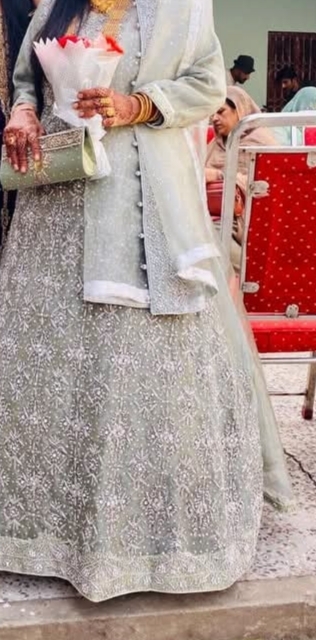Elegant #MaxiDress with detailed embroidery – perfect for #WeddingOutfit, #FormalWear,